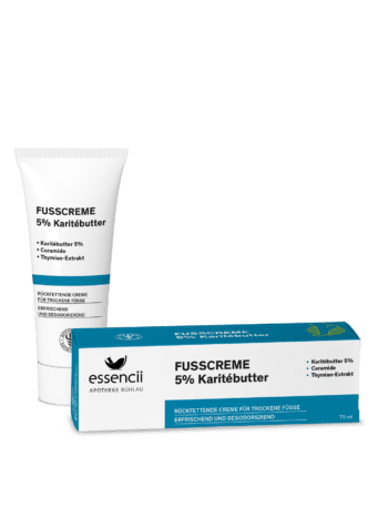 essencii FUSSCREME 5% Karitébutter