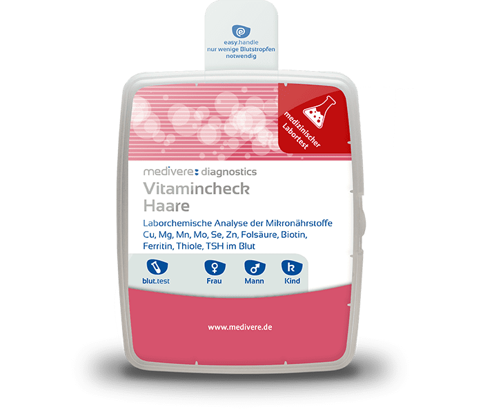 Vitamincheck Haare Bluttest