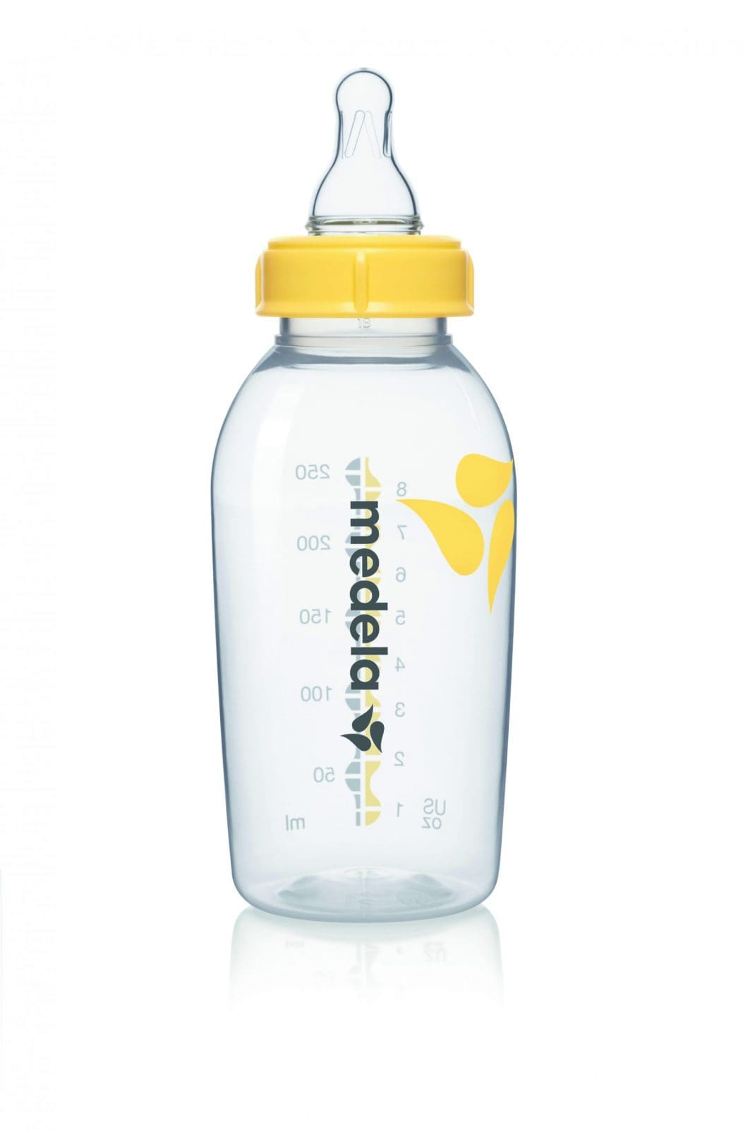 Muttermilchflasche mit Sauger