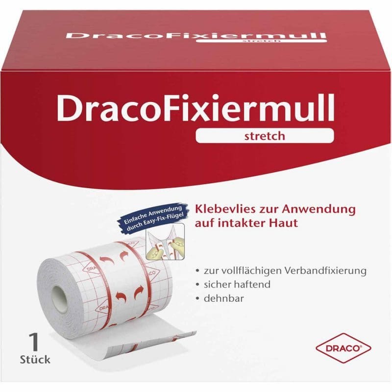 DracoFixiermull stretch 10 cm x 10 m