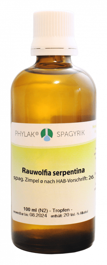 Rauwolfia serpentina spag. Zimpel