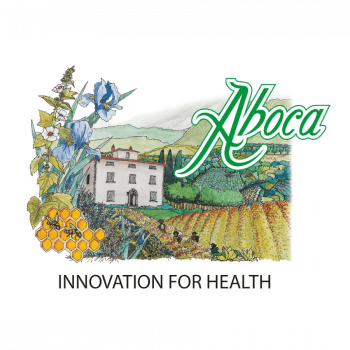 Markenlogo von Aboca, innovation for health