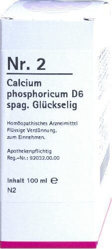 Nr. 2 Calcium phosphoricum spag. Glückselig Dil. D6