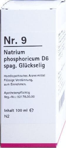 Nr. 9 Natrium phosphoricum spag. Glückselig Dil. D6