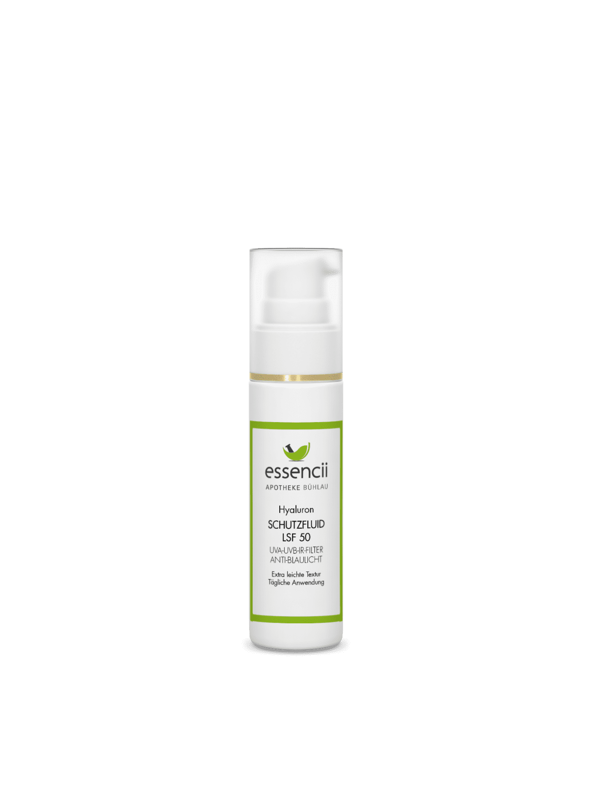 essencii Hyaluron SCHUTZFLUID LSF 50 mit IALUDEEP®