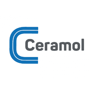Markenlogo von Ceramol, halbtransparent